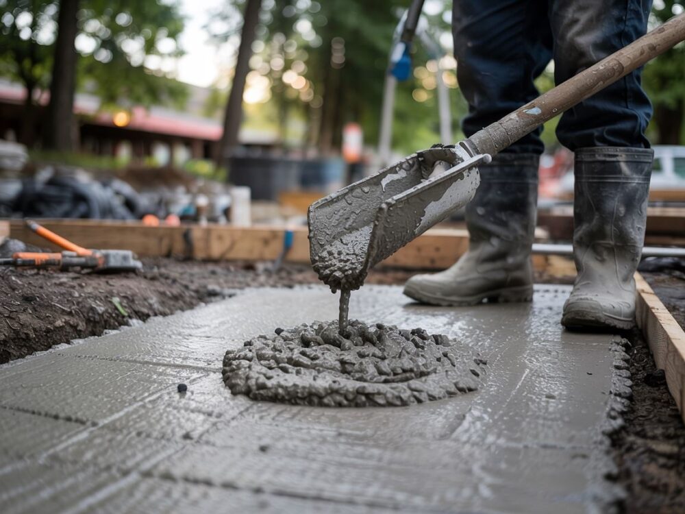beton w ziemi
