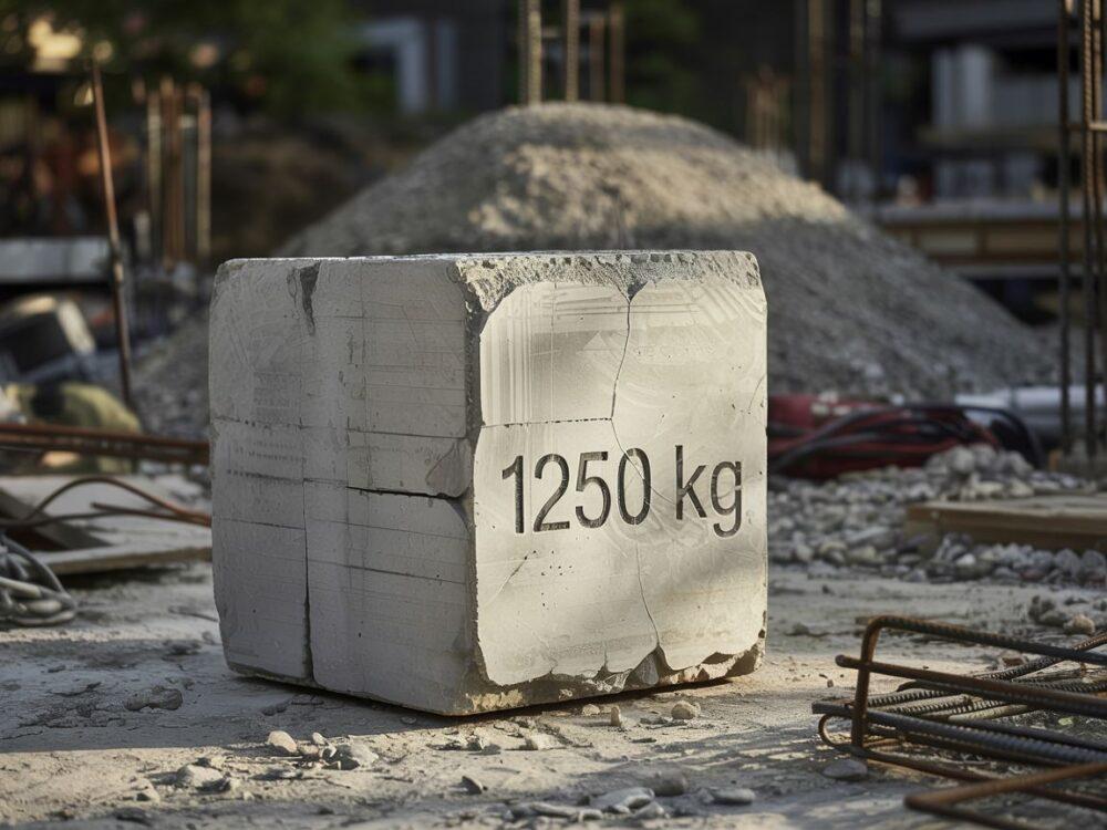 betonowy sześcian