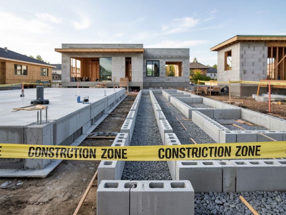 budowa domu fundament