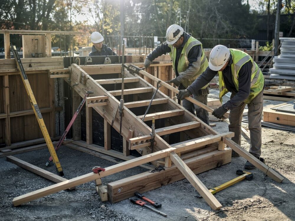 budowa schodów betonowych