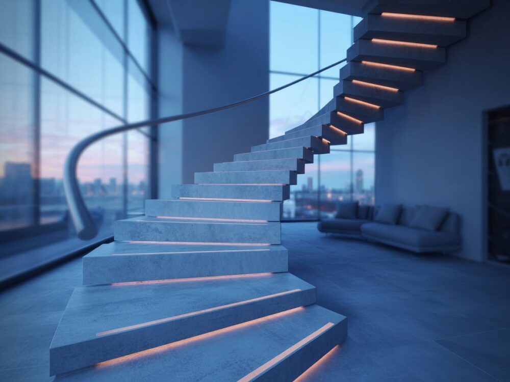 czujnik ruchu na schodach