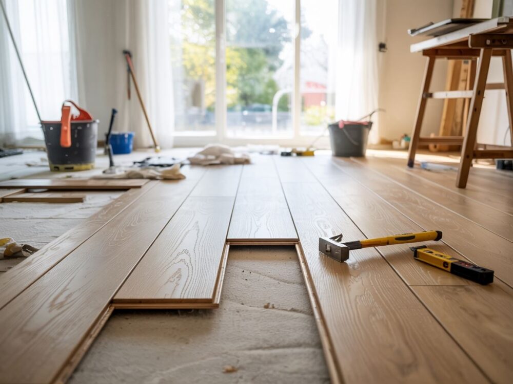 czyszczenie paneli drewnianych