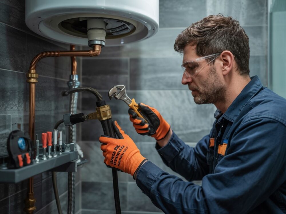 demontaż elementu grzewczego