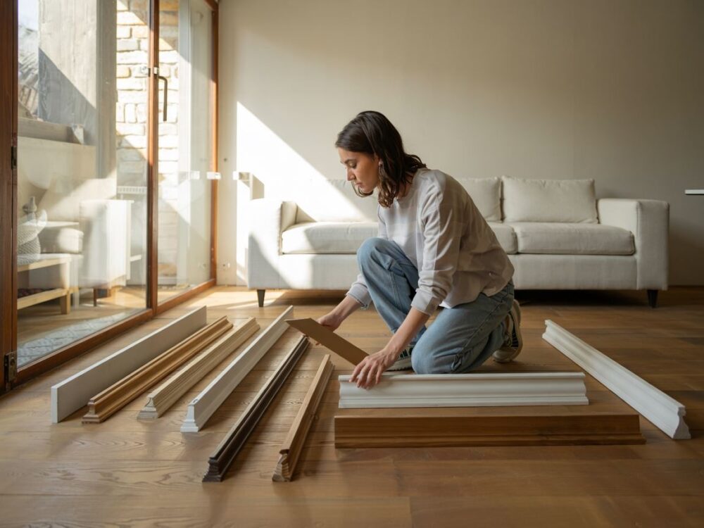 dopasowanie listew do podłogi