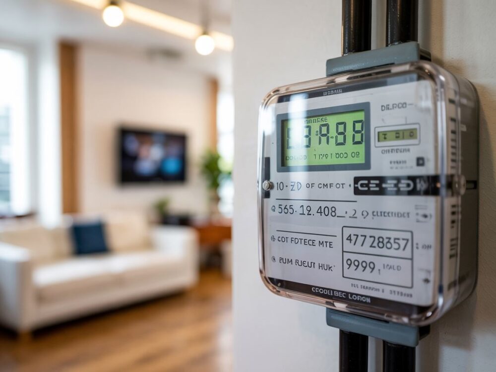 elektryczny licznik cyfrowy