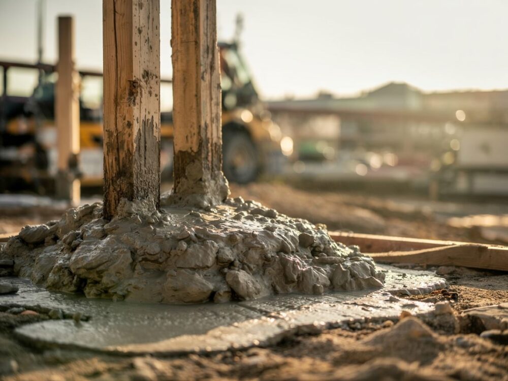 fundament słupka