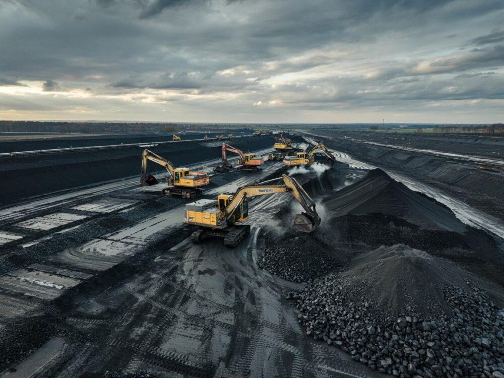 hałdy węgla Polska
