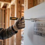 ilość wkrętów na płytę