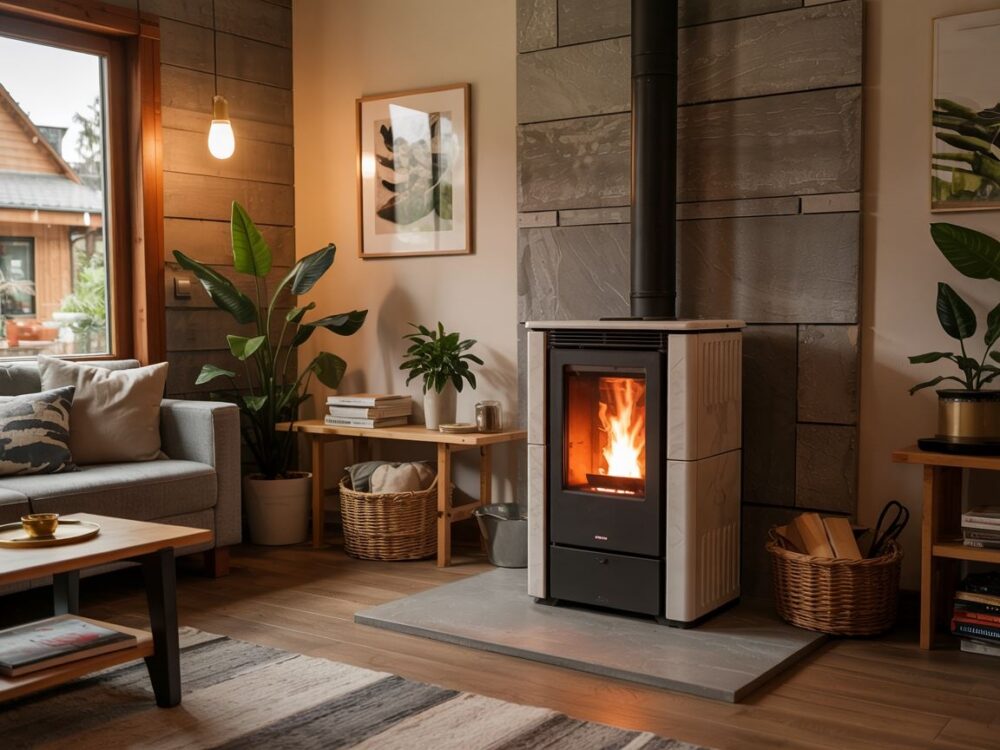 instalacja komina pellet