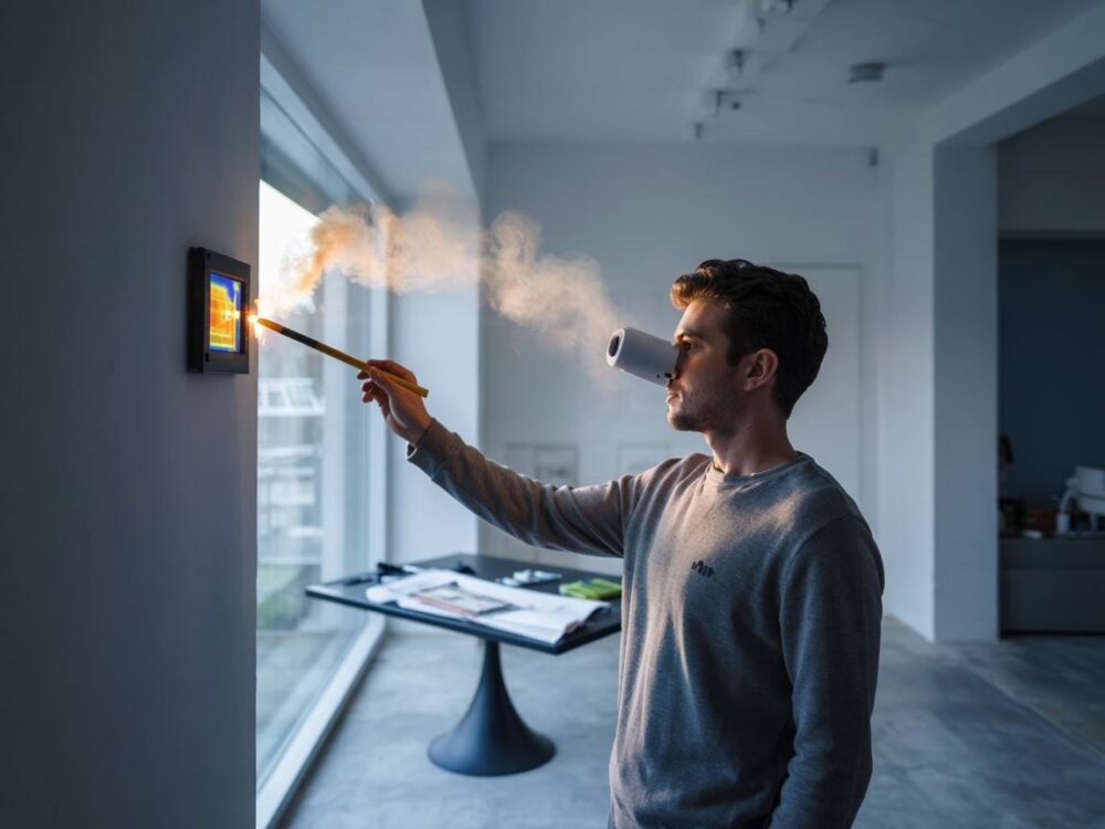 kamera termowizyjna okno