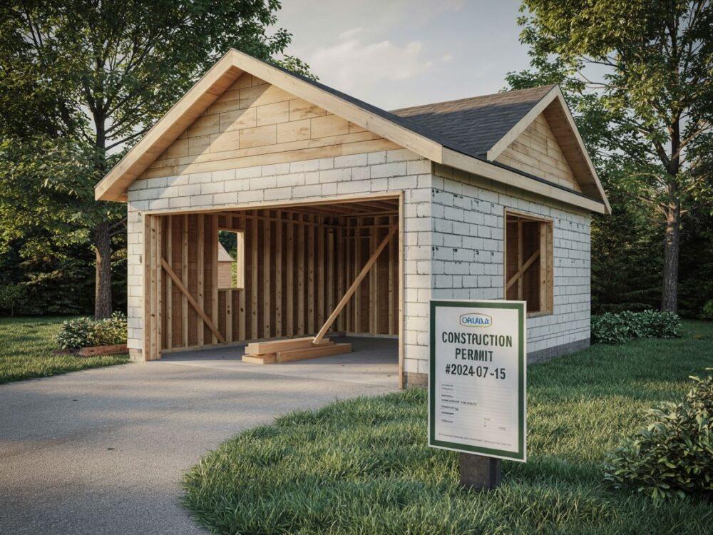 koszt budowy garażu