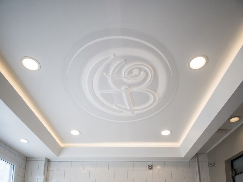 malowanie sufitu w łazience