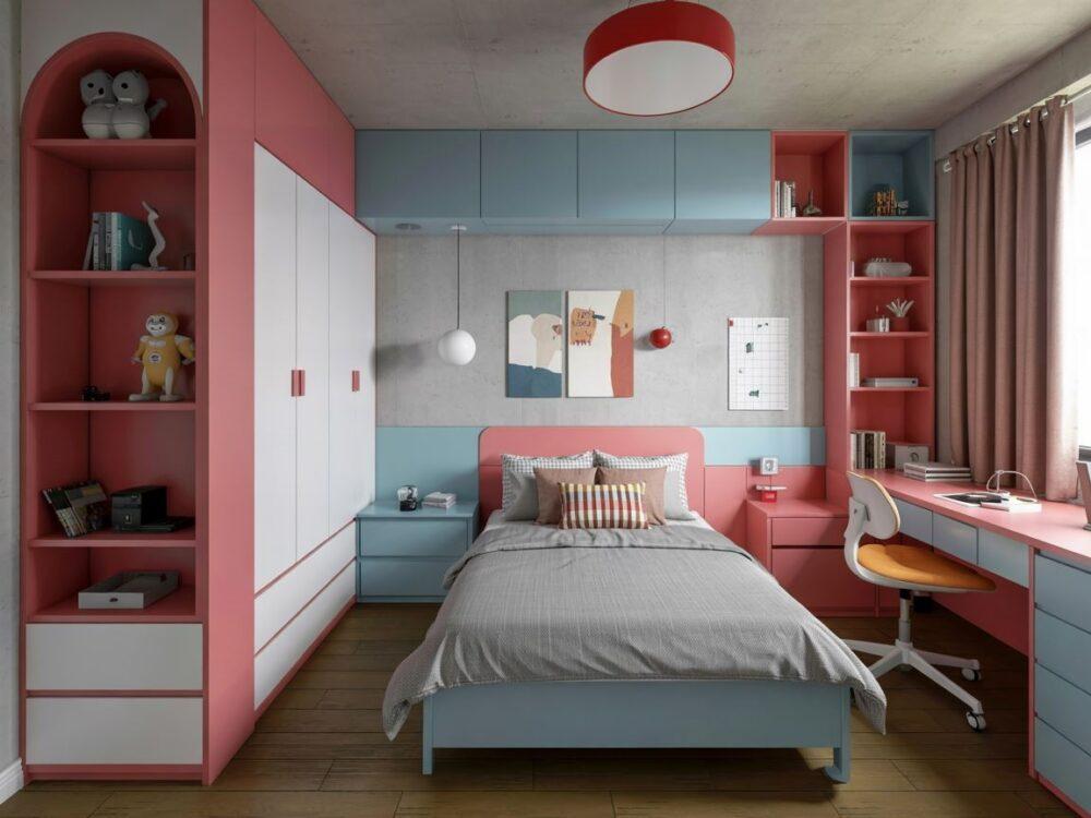 mały pokój młodzieżowy