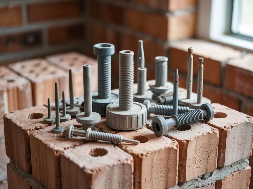 mocowanie w porothermie