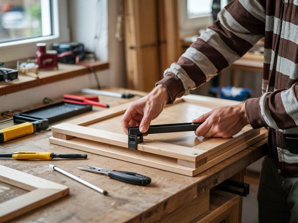 montaż drzwi łamanych