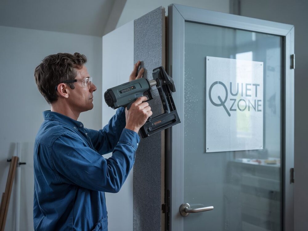 montaż izolacji drzwi