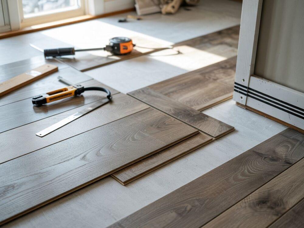 montaż paneli winylowych