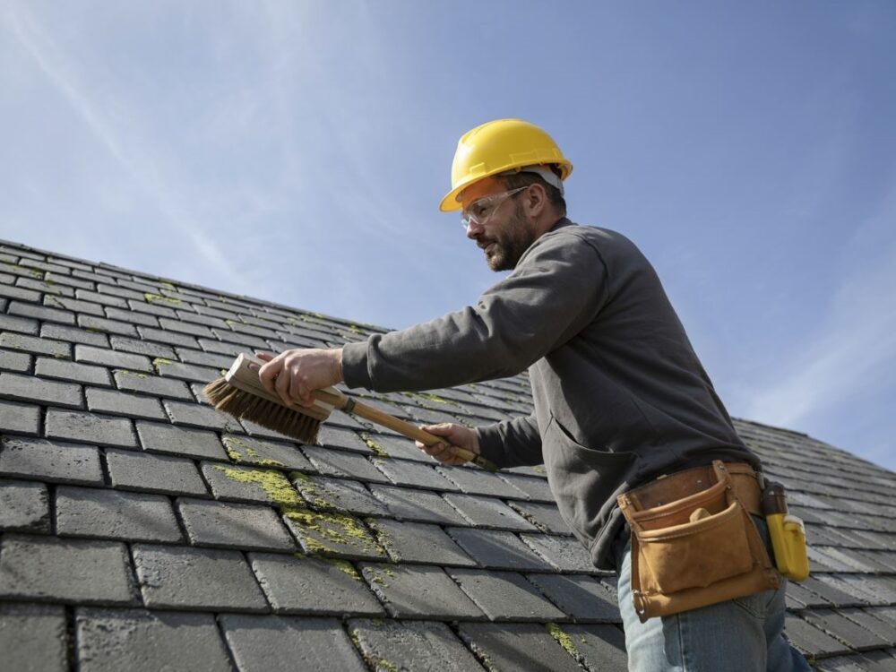 narzędzia do czyszczenia dachu