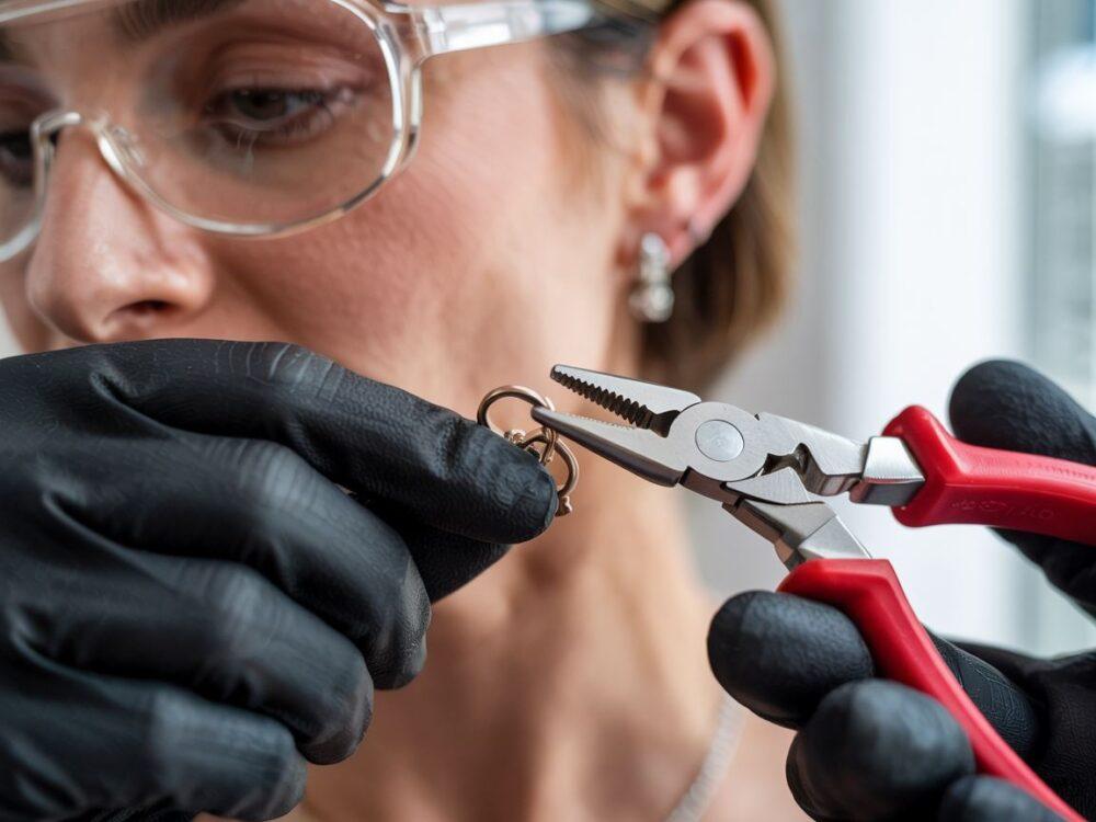 narzędzia do kolczyków