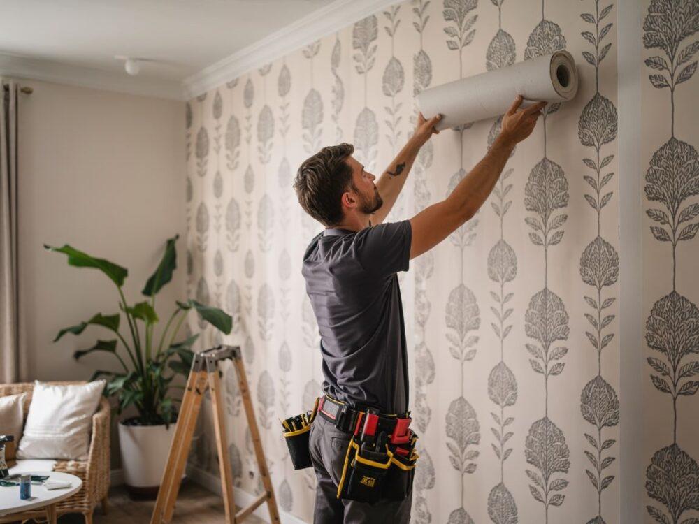 narzędzia do tapetowania