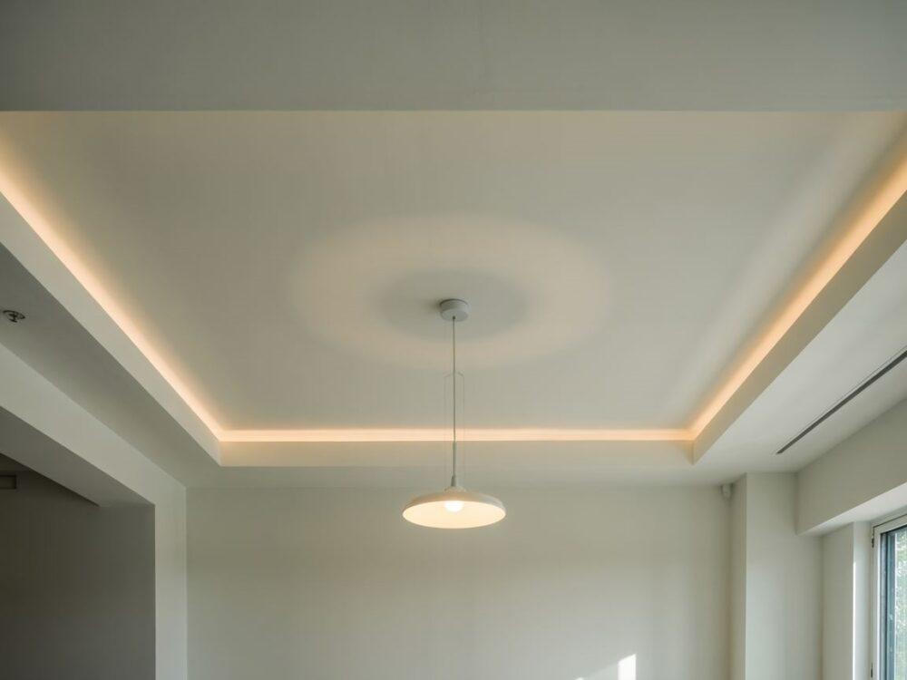 nowoczesne wnętrze sufit
