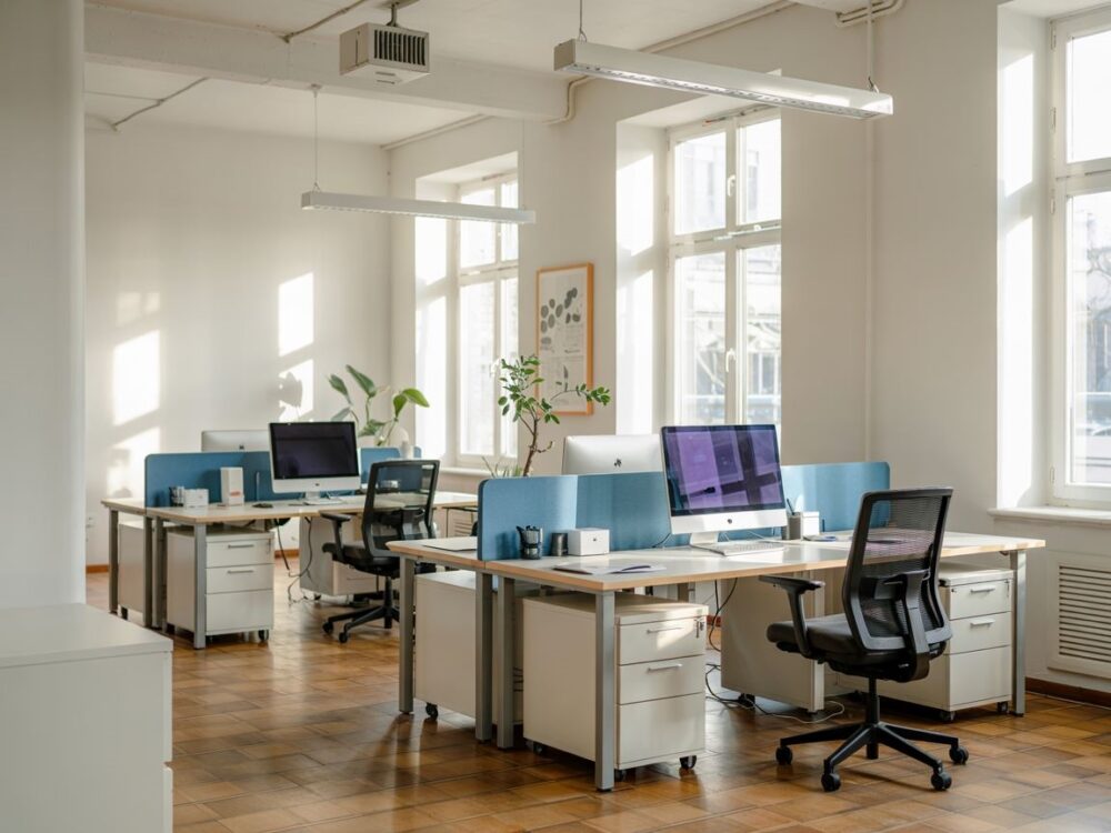 oświetlenie biurowe