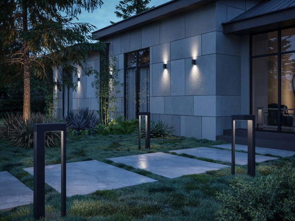 oświetlenie elewacji