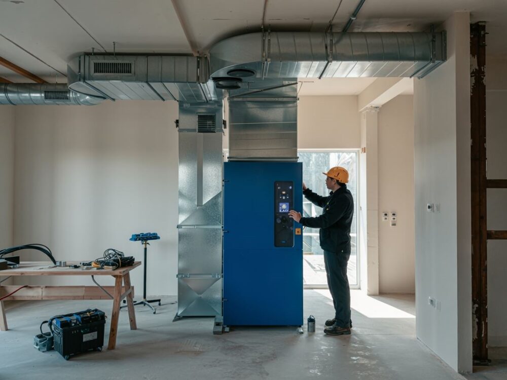 panel sterowania wentylacji