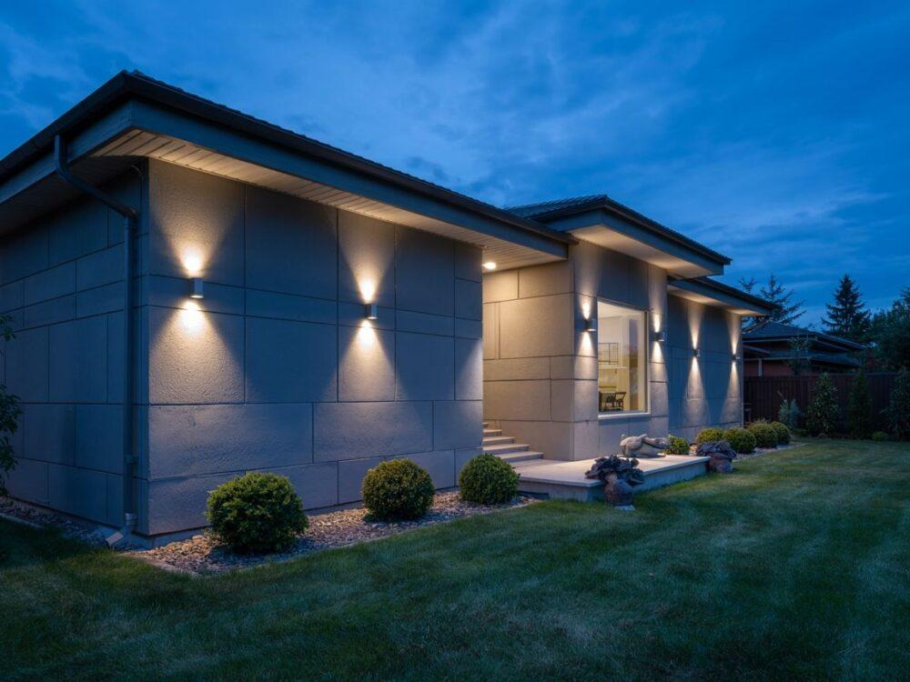 podbitka dachowa iluminacja