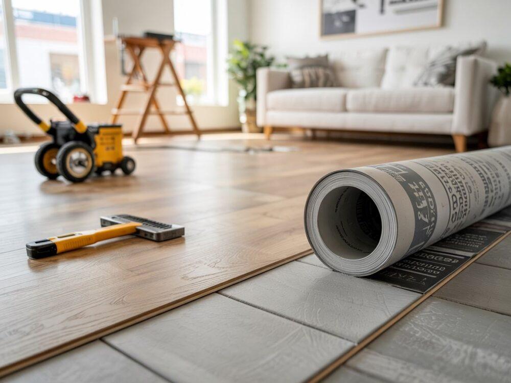 podkład pod panele winylowe