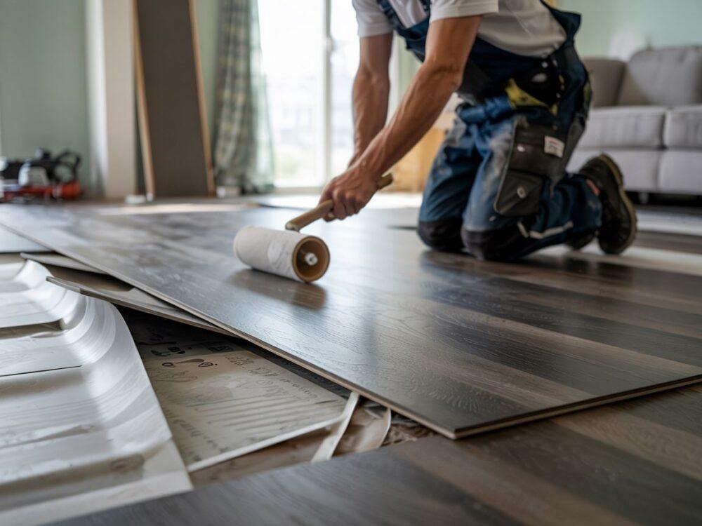 podłoga winylowa z podkładem
