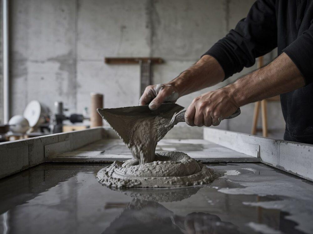 przygotowanie mieszanki betonowej