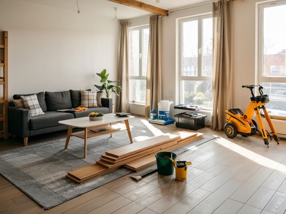 renowacja paneli podłogowych