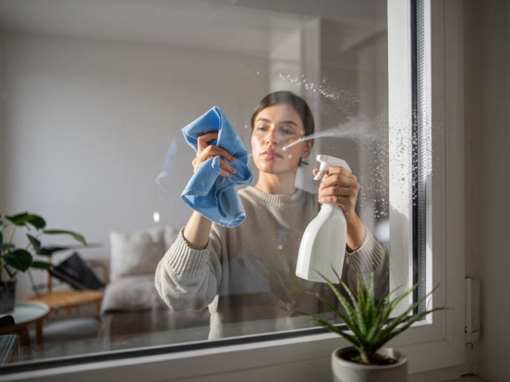środki do mycia okien