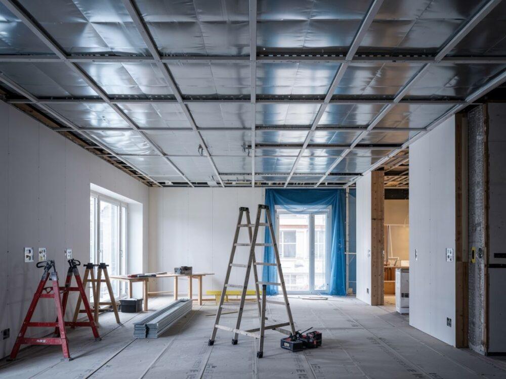 sufit podwieszany montaż