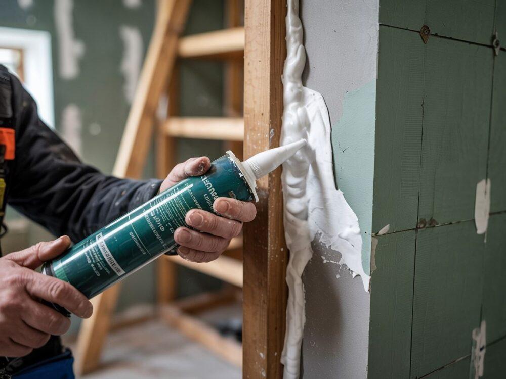 szczelina przy ościeżnicy