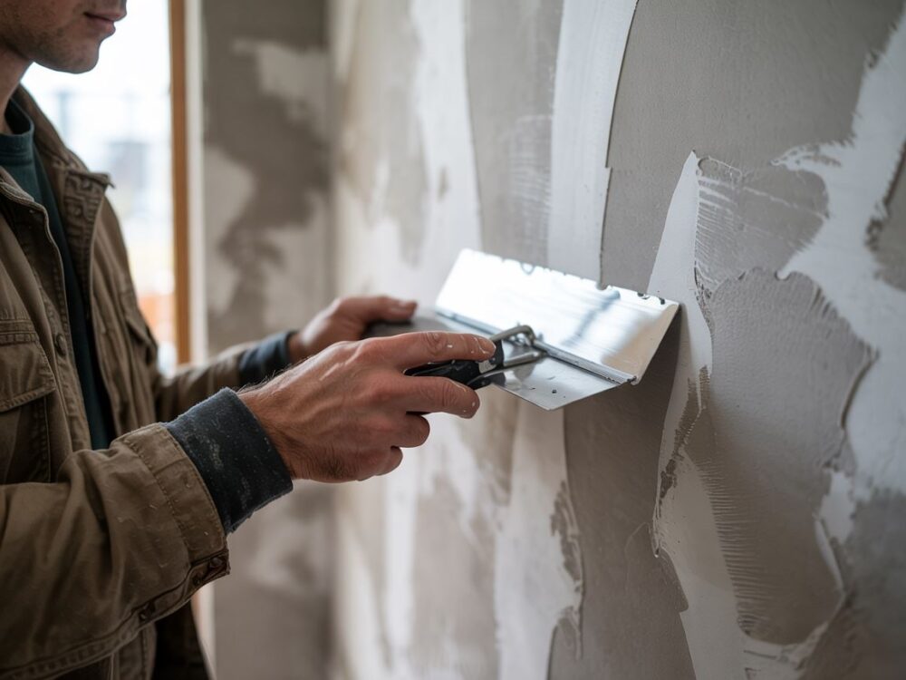 szpachlowanie ściany