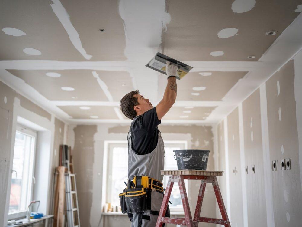 szpachlowanie sufitu