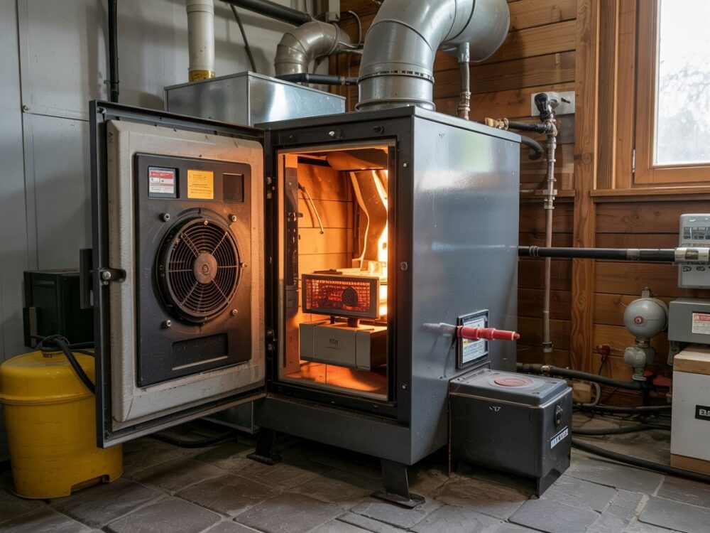 ustawienia dmuchawy pieca