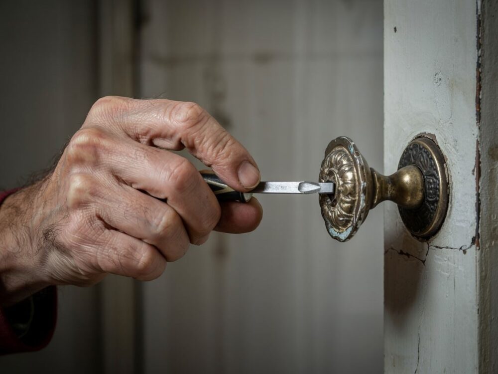 usuwanie ozdobnej rozety