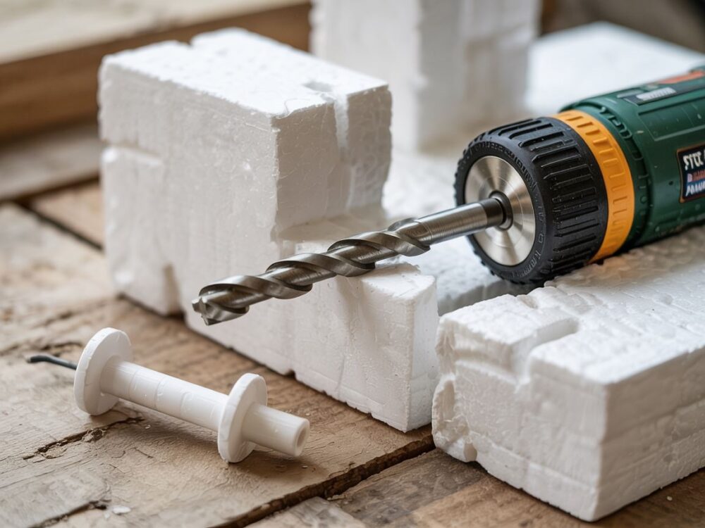 wiertło do styropianu
