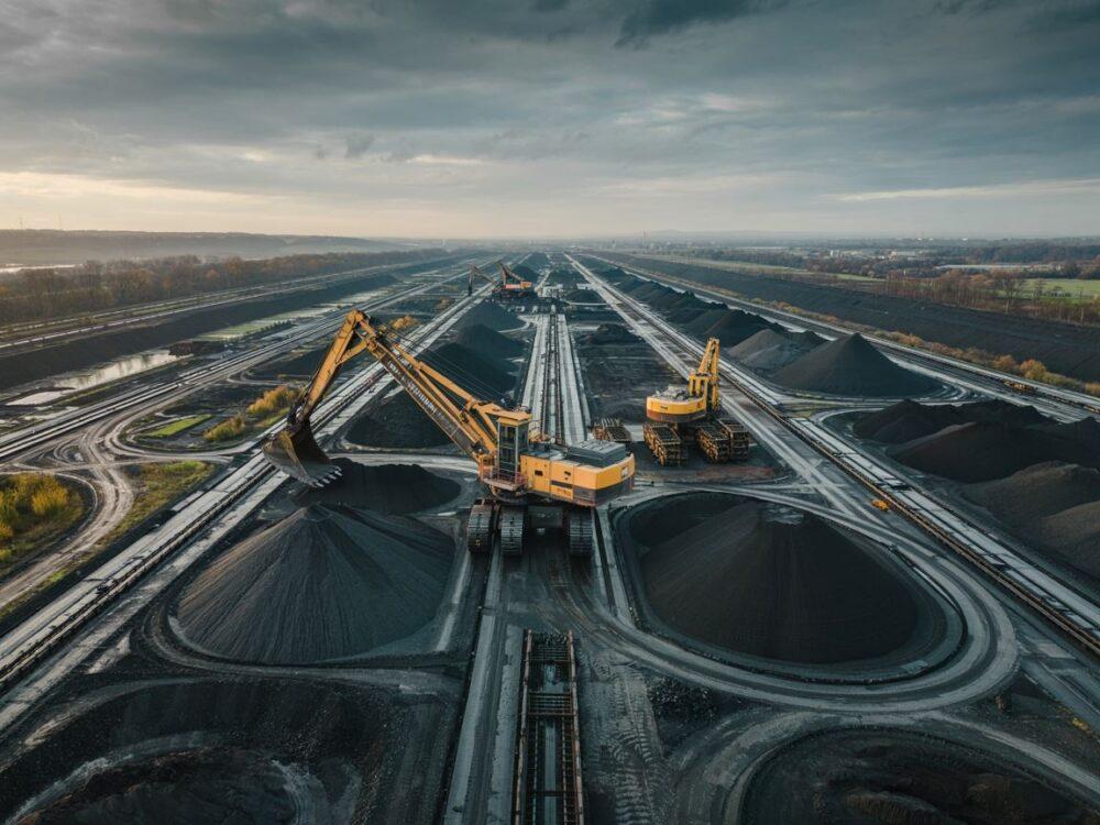 wydobycie węgla maszyny
