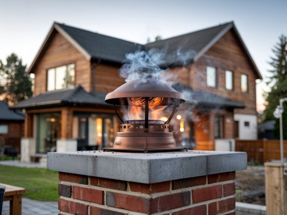 wymuszony ciąg kominowy