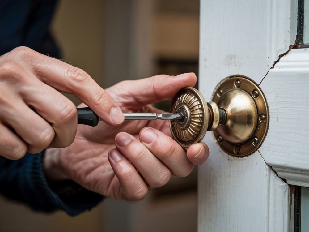 zdjęcie rozety z drzwi